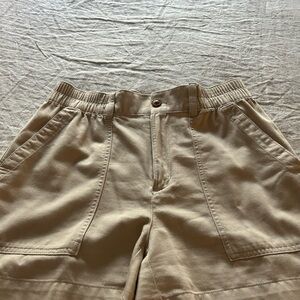 GAP High Waist Women Shorts - Tan